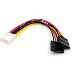 DType Big 4PIN to, 15PIN SATA Split into, Two Power Cords-42
