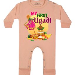 Arvesa My First Ugadi Printed Bodysuit-picture-13