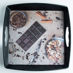Superware Melamine Serving Tray Set Darko Matte (Set Of 2) image 4