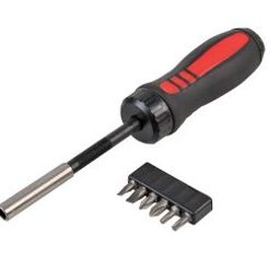 DURATOOL 5011-A3C Screwdriver, Ratchet Set, 6-Piece-38