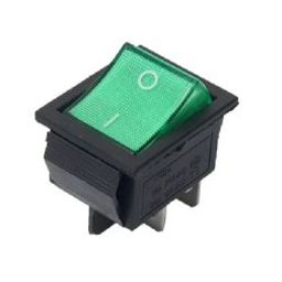 High voltage KCD4 Green DPST 250V 16A ON-OFF 4Pin Rocker Switch-10