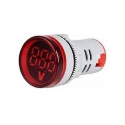 Red AC20-500V 22mm AD16-22DSV digital voltmeter Indicator with Big Digital Tube-13