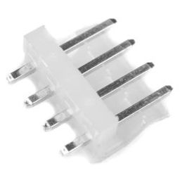 3.96-A 3.96mm 4 pin Wafer Male Connector Through Hole Straight (Molex Compatible)-15