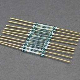 Reed Switch 2 x 14 mm Magnetic Control Switch -Normally Open Contact-(Pack of 10 Pcs.)-45