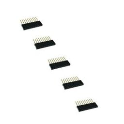 10 Pin Female 11mm tall stackable Header Connector – 5pcs.-0