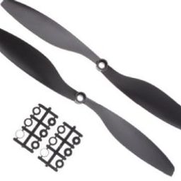 8045(80×4.5) GF Propellers Black 1CW+1CCW-1pair-2
