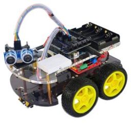 Multi-Functional 4WD Robot Car Chassis Kits UNO R3 For Robot Car Assembly-0
