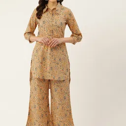 FERANOID Paisley Printed Pure Cotton Co-Ords-picture-8