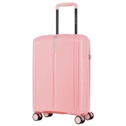 Nasher Miles The Line Hard-Sided Polypropylene Cabin Luggage Pink 20 inch |55cm Trolley Bag-image-99