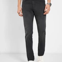 Sf Jeans By Pantaloons Black Cotton Slim Fit Jeans-image-75