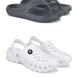 DRACKFOOT Men Set Of 2 Stylish Thong Flip-Flops Sandals-image-37