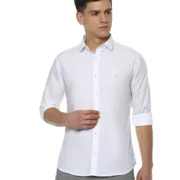 Van Heusen White Slim Fit Shirt-picture-25