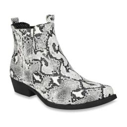 Delize Men's white Chelsea Boots-picture-36