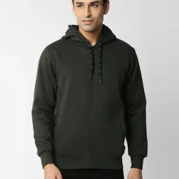 Dragon Hill Olive Full Sleeves Hooded Sweatshirt-picture-41