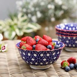 KitchenCraft Navy Stoneware 15.7 cm Bowl-picture-37