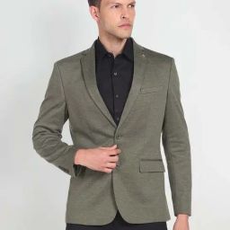 Arrow Olive Slim Fit Check Blazer-picture-21