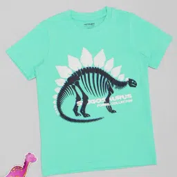 Pantaloons Junior Boys Aruba Blue Embroidery T-Shirt-picture-49