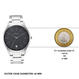 Titan NP1806SM02 Minimals Analog Watch for Men image 5