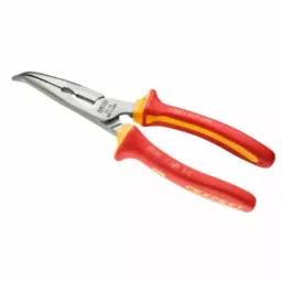 Expert by Facom Long Nose Pliers 200 mm Overall Angled Tip 50mm Jaw, E050411-picture-25