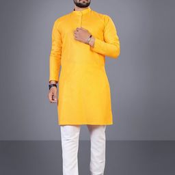 Attigo Men Regular Kurta with Pyjamas-picture-12