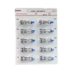 IDEC UP Series LED Small Indicator Light Round Flat Built-In Resistor, UP9-2497WPN10 (Set of 10)-picture-9