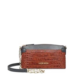 Hidesign Camila Sb 01 Tan Textured Medium Sling Handbag-39