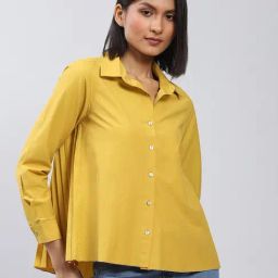 Label Ritu Kumar Mustard Shirt-picture-8