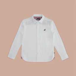 Pantaloons Junior Boys White Cotton Regular Fit Full Sleeves Shirt-picture-27