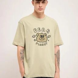 The Bear House Grey Cotton Slim Fit Striped Shirts-image-87