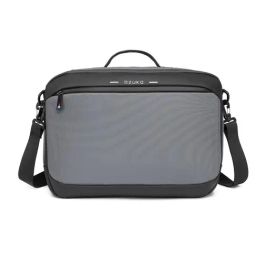 OZUKO Aero wave Grey Polyester Medium Laptop Messenger Bag-34
