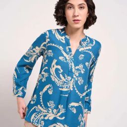 Akkriti by Pantaloons Blue Printed Tunic-picture-15