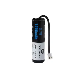 WATTNINE QC1296 1200 mAh 3 - 4.2 V Lithium Battery Black-15