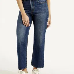 Levi's Blue Straight Fit Jeans-picture-48
