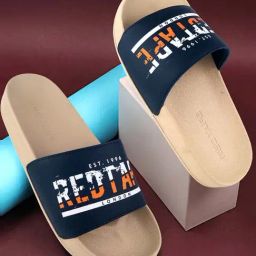 Red Tape Men's Navy Slides-image-50
