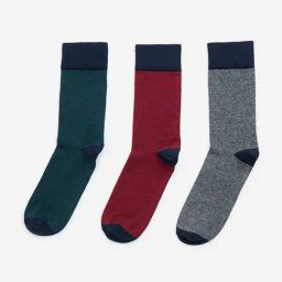 WES Lounge by Westside Multicolour Full-Length Socks - Pack of 3-24