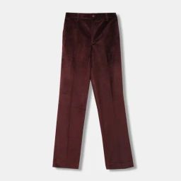 Blue Giraffe Boys Maroon Regular Fit Trousers-image-22