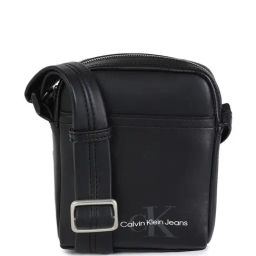 CALVIN KLEIN Black Logo PU Cross Body Bag-image-69