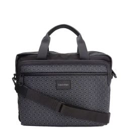 CALVIN KLEIN Epi Mono Black Logo Laptop Bag-picture-3