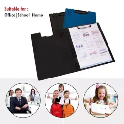 POLEN Vertical A4 File Folder Clipboard Black for Students and Professionals image 5