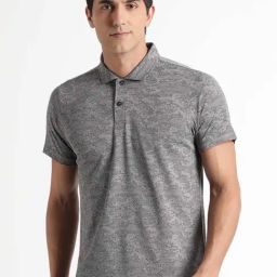 Wildcraft Grey  Regular Fit Printed Sports T-Shirt-image-14