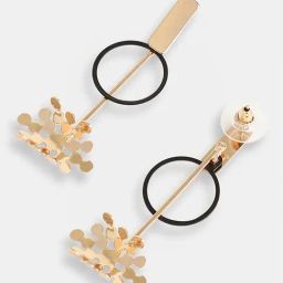 Sohi Gold Plated Party Designer Drop Earrings image 4