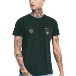 Octave Mountain Green Cotton Regular Fit T-Shirt-image-56