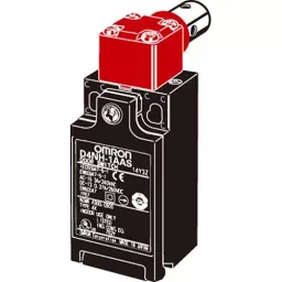 Omron Compact Safety Hinge Door Switch Shaft Type 5 V DC 1 mA Resistance Load, D4NH-2BAS-41