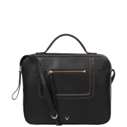 Hidesign Aspen 04 Sb Black Solid Medium Sling Handbag-picture-12