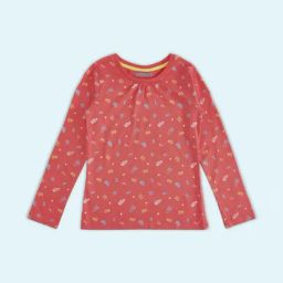 Pantaloons Junior Pink Cotton Printed Full Sleeves T-Shirt-picture-20