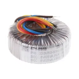 RS PRO Toroidal Transformer 2 x 6V AC Model No 6718959-49