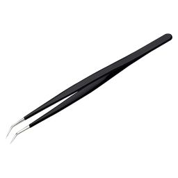 MULTICOMP PRO Tweezers ESD TWEEZER, BENT/POINTED, 155MM, DT000027-10