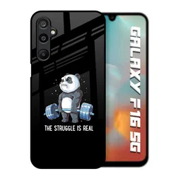 QRIOH Unisex Samsung Galaxy F16 5G Cartoon Characters Real Struggle Shockproof Back Case-picture-34