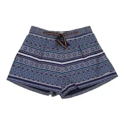 Gini & Jony Kids Navy Printed Shorts-picture-42