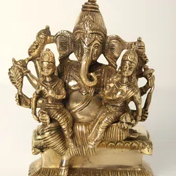 Exotic India Beige Religious Idol Showpiece-image-32